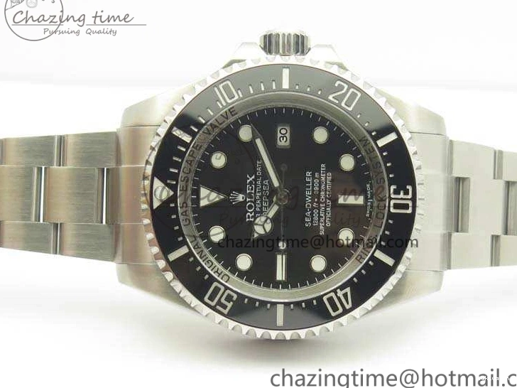 SH3135 116660 1:1 Bracelet Edition ARF Best DEEPSEA Case And SS Black 904L Sea-Dweller 0324